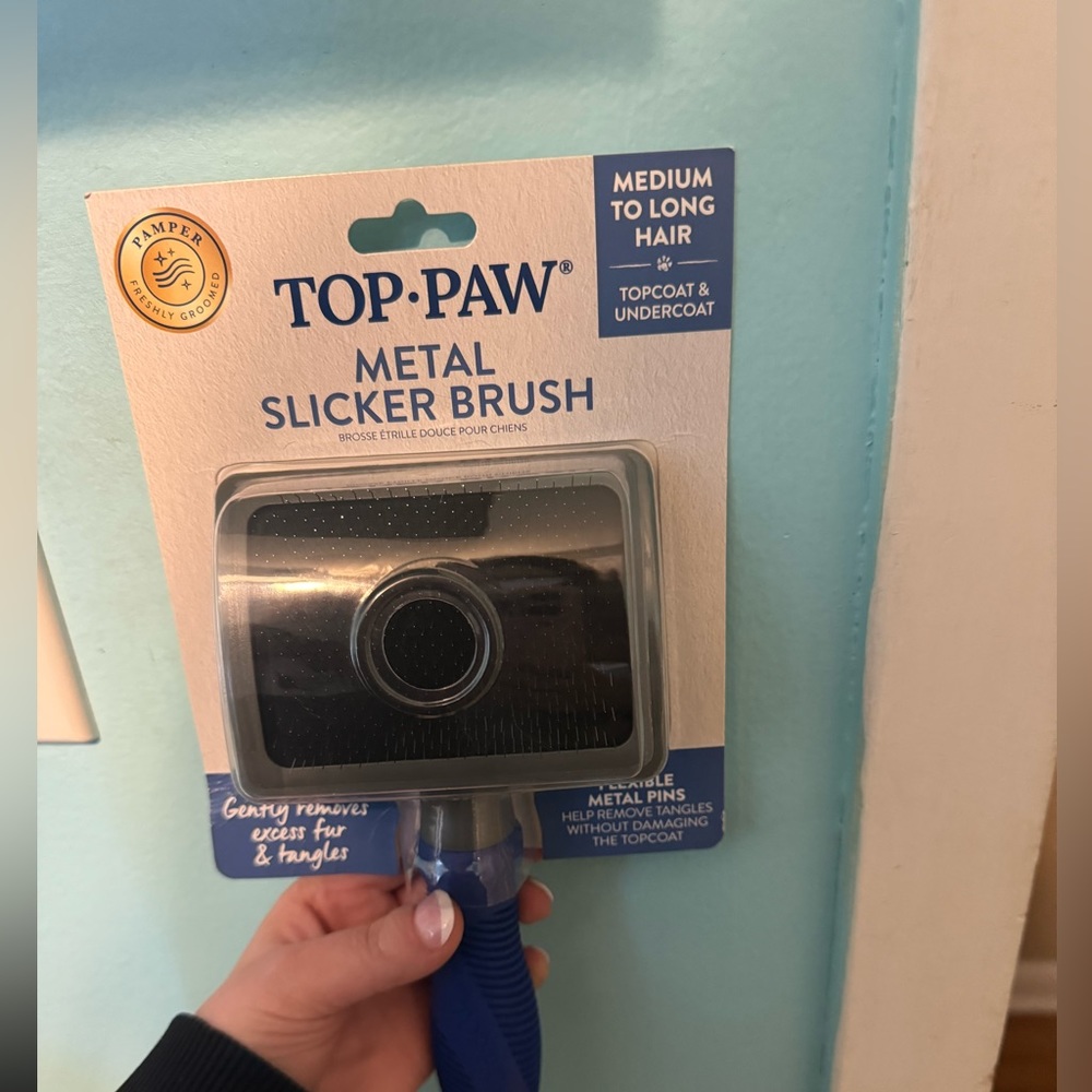 Top paw slick brush for dogs
